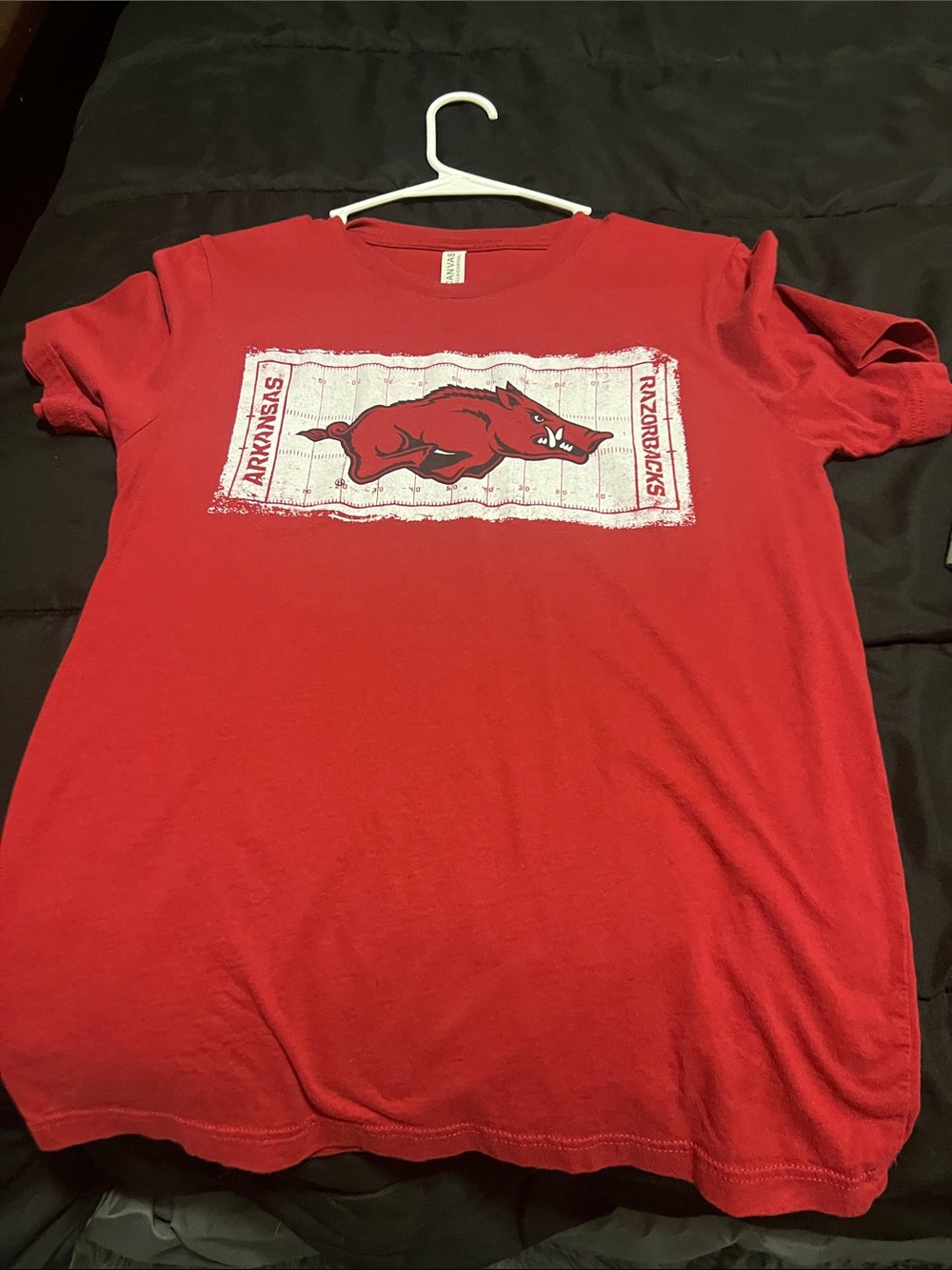 Arkansas Razorbacks Red Graphic T-Shirt